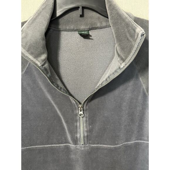 Wild Fable Womens 1/4 Zip Collared Sweatshirt Gray Size Large - Picture 8 of 11